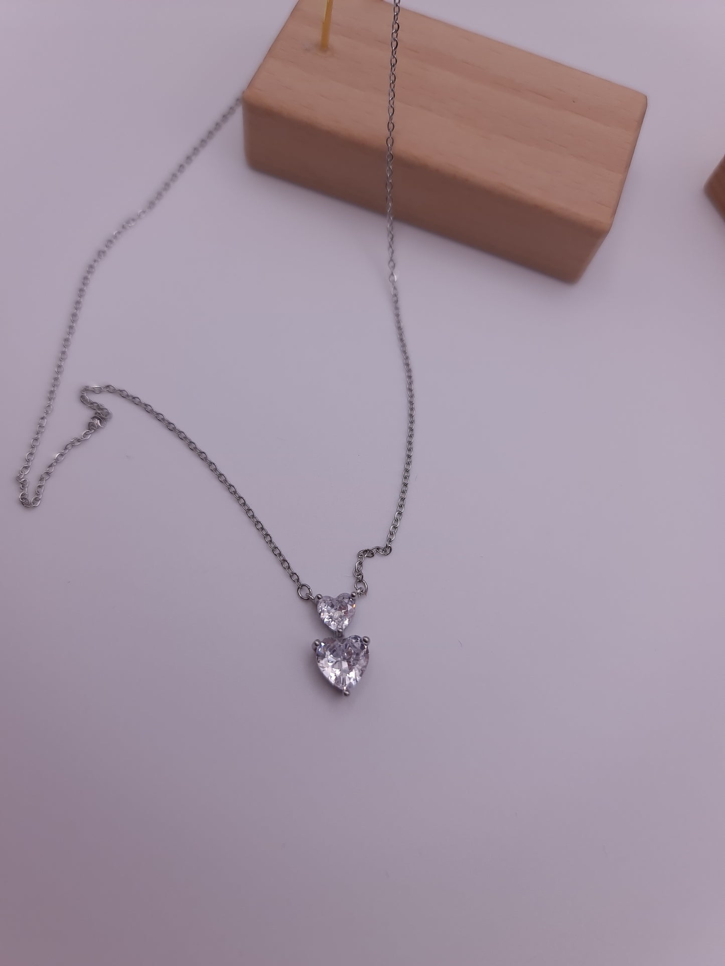 Collana doppio cuore