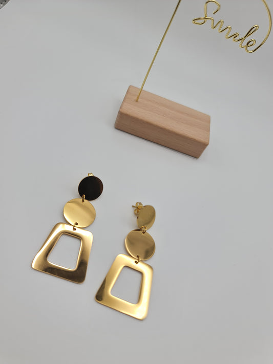 Gold exagon