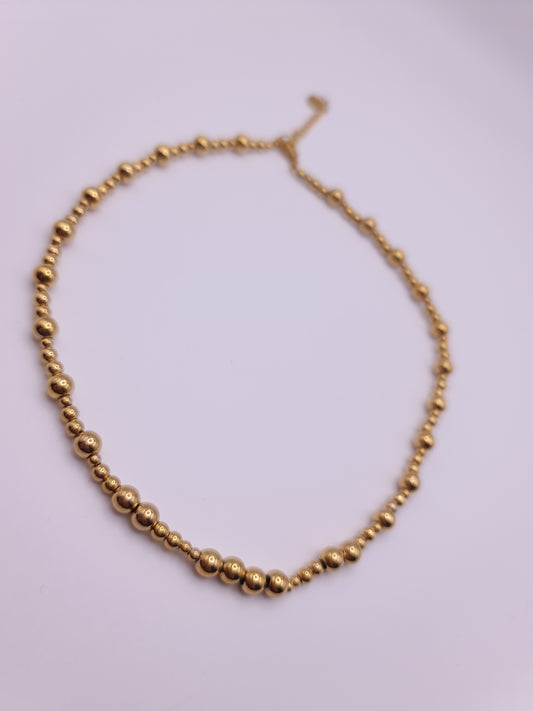 Collana con sfere IRREGOLARI